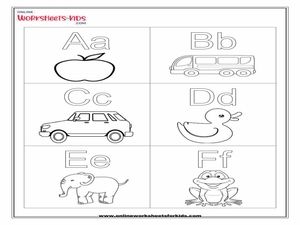 download free printable preschool english worksheets for kid