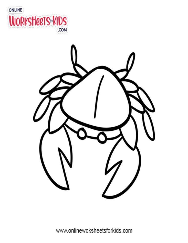Crab Coloring