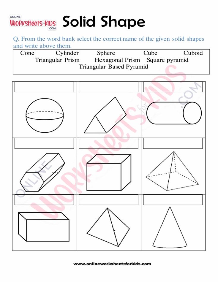Solid Shapes 3