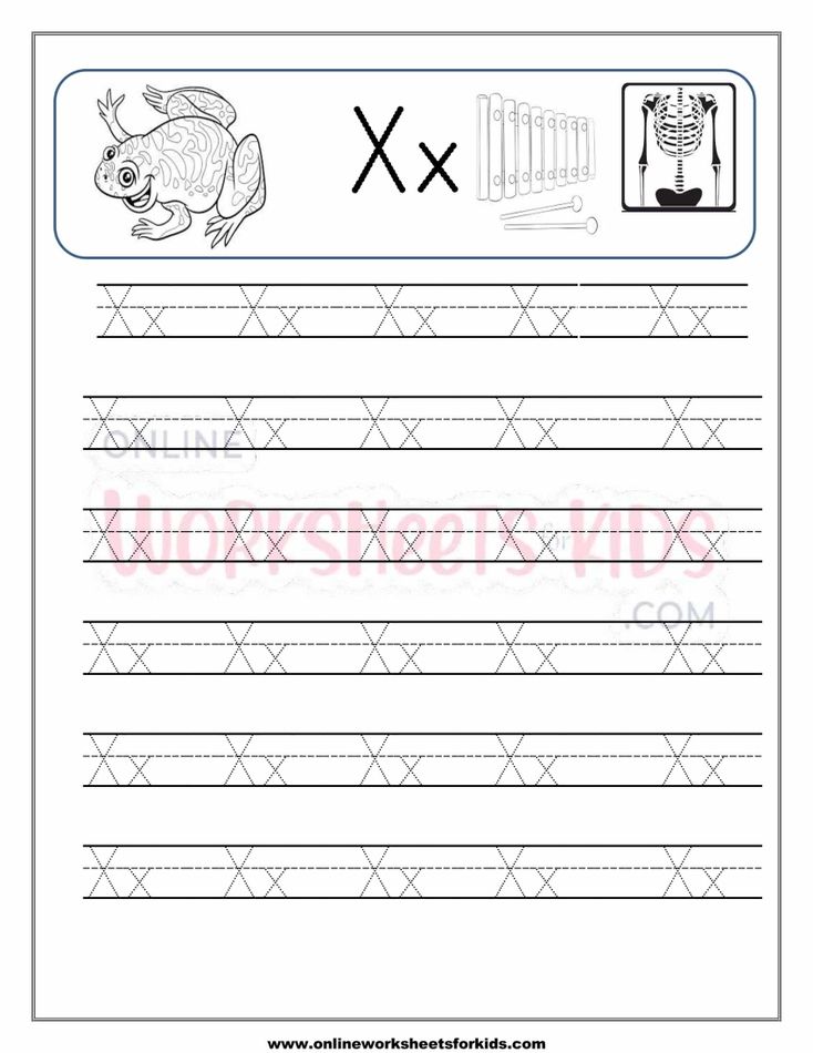 Capital And Small Letter Tracing Worksheet 24