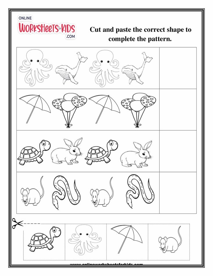 Cut And Paste Patterns 5