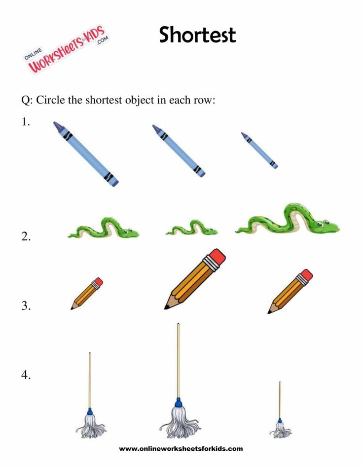 Find The Longest Or Shortest Object 6