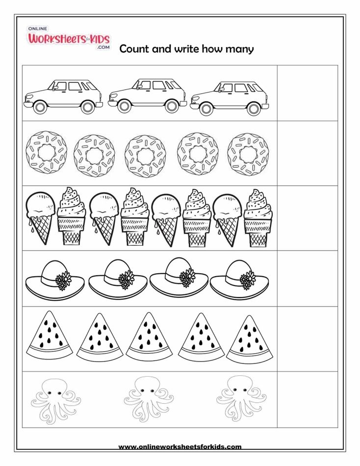 Learning Numbers Worksheets 02