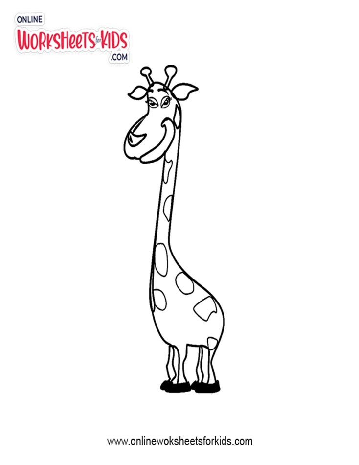 Giraffe Coloring
