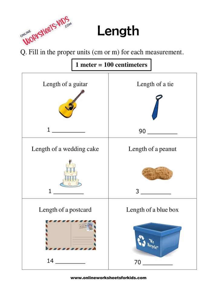 Length Worksheet 05