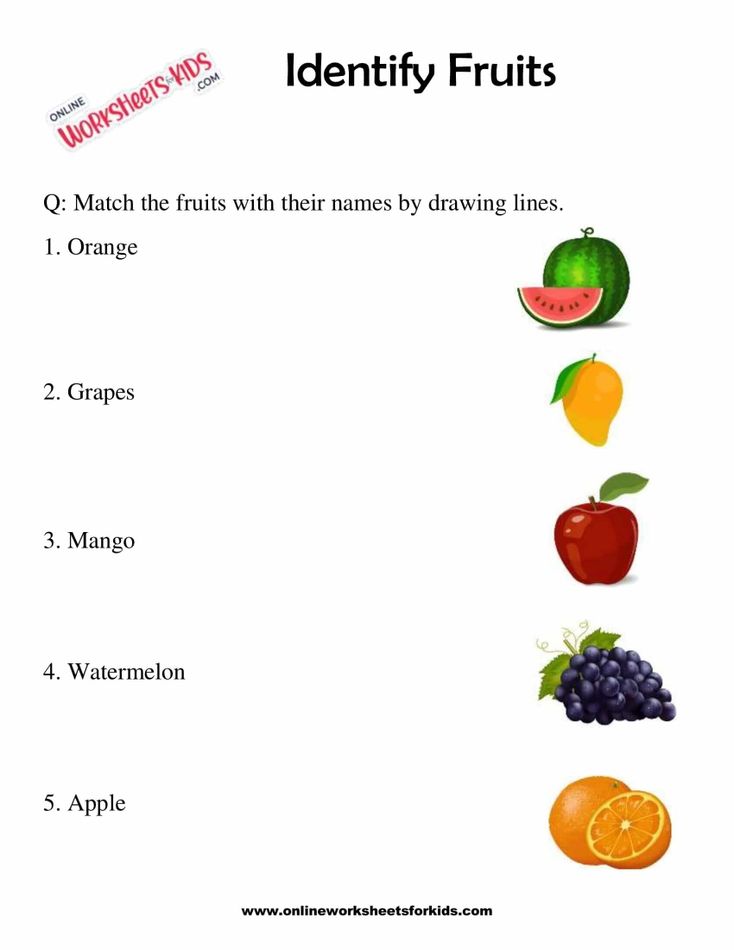 Identify Fruits 2