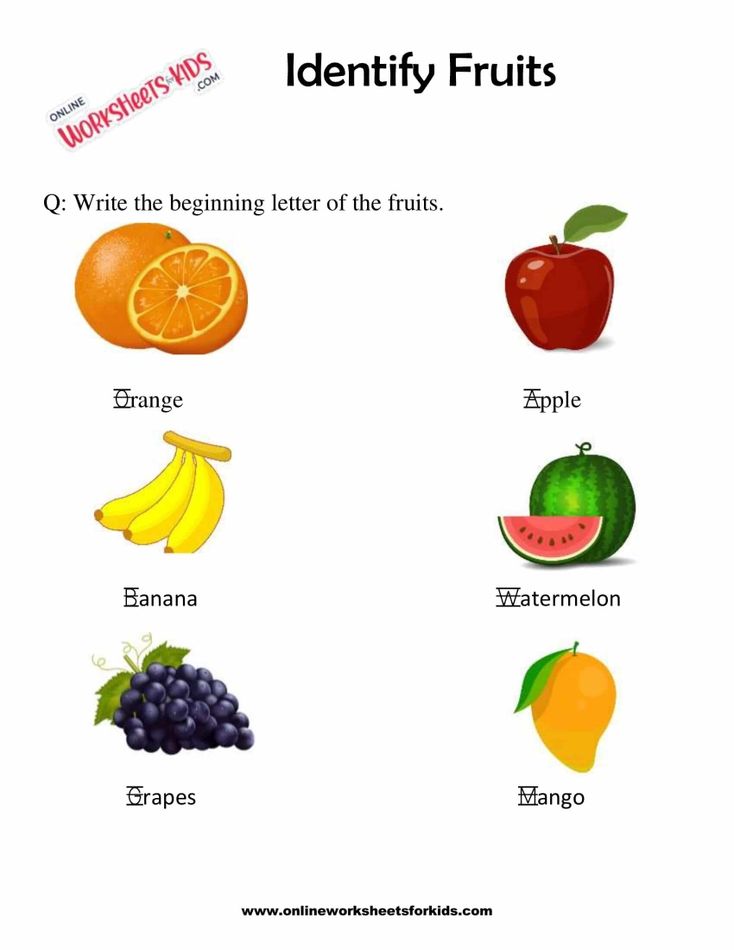 Identify Fruits 5