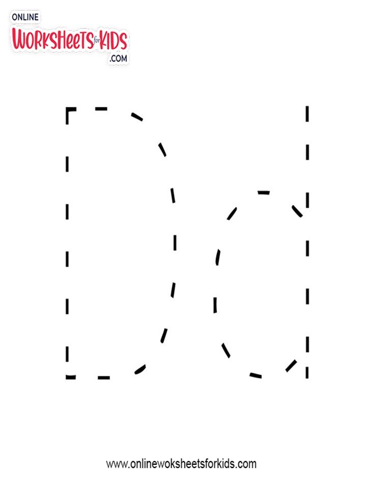 Alphabet D Tracing Worksheets