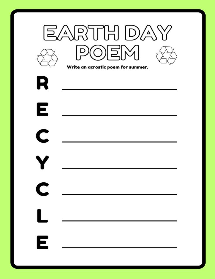 Earth day activities for Kids 3