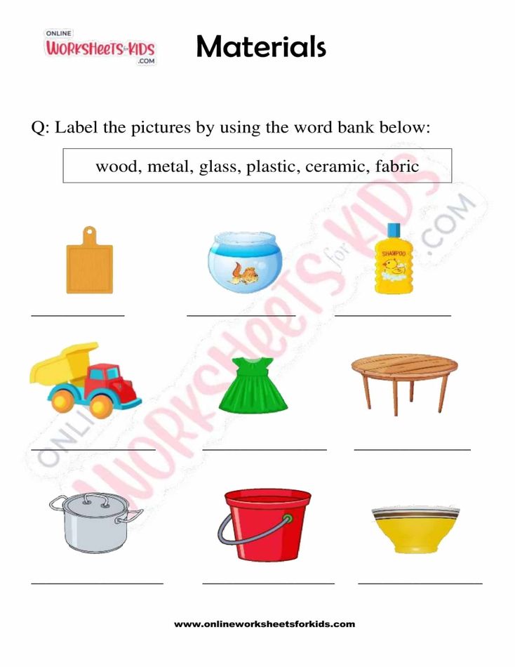 Types of Materials for Kids 03