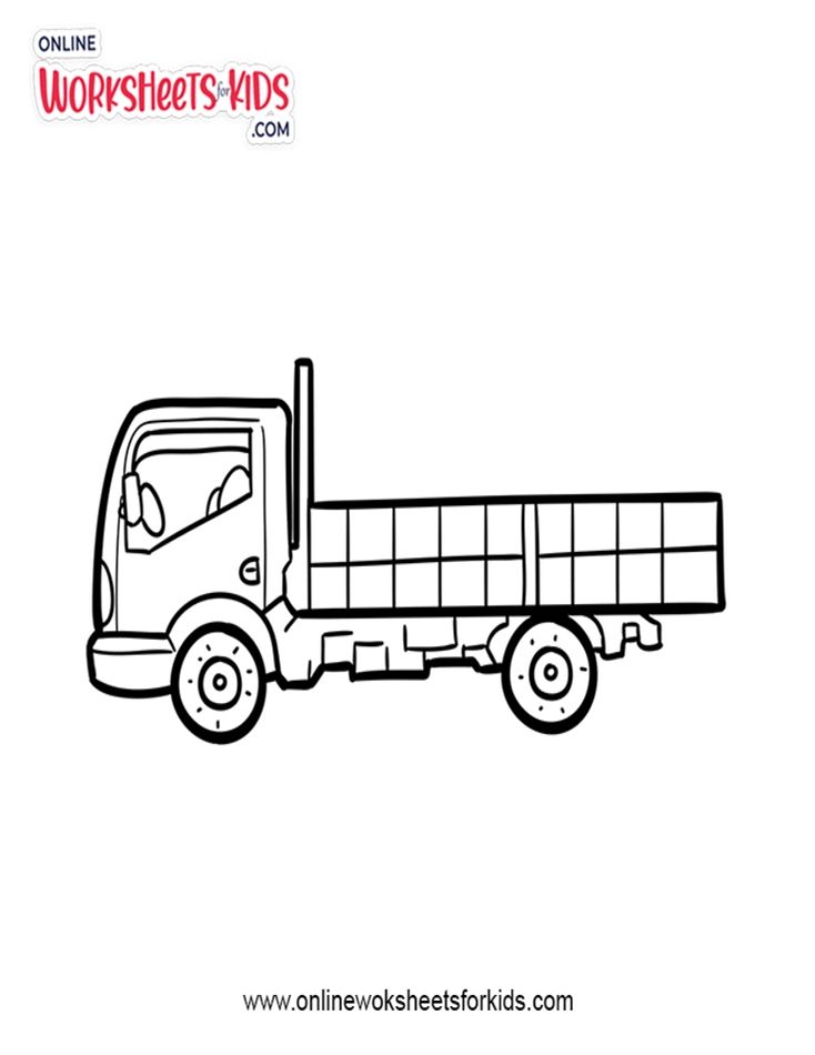 Lorry Coloring