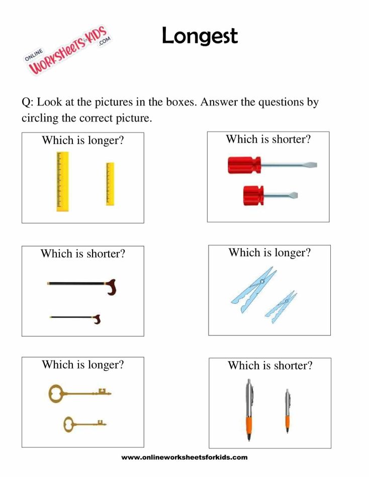 Find The Longest Or Shortest Object 5