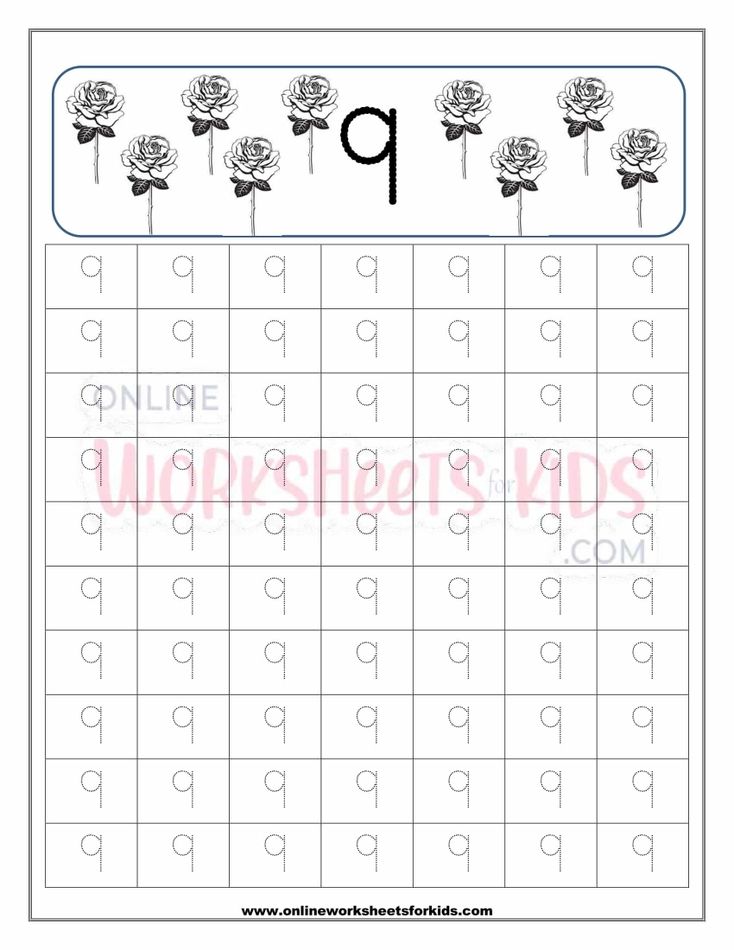 Number Tracing Worksheets For Preschool 9