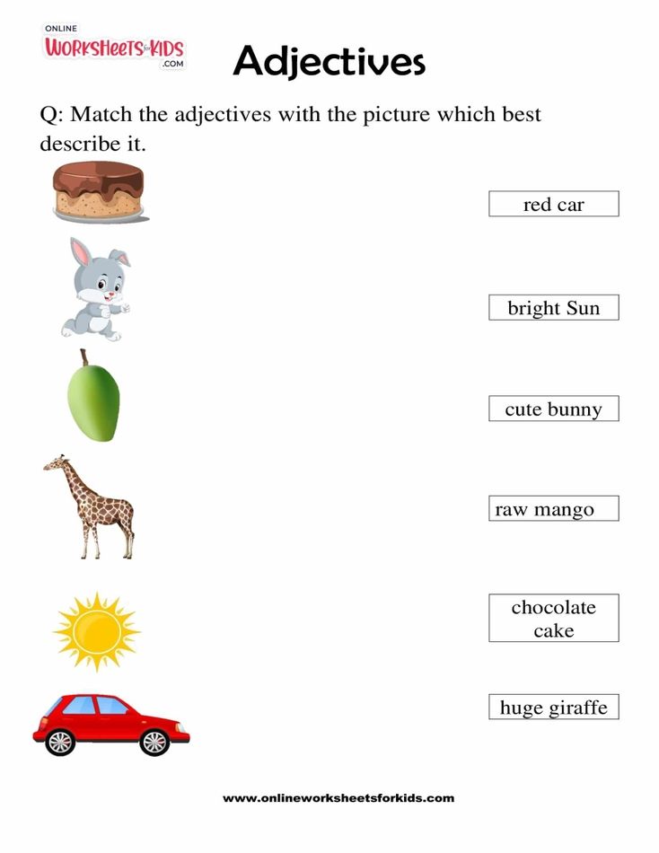 Adjectives Worksheets 10