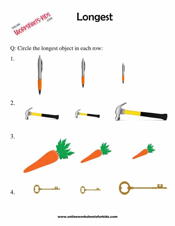 Find The Longest Or Shortest Object 2