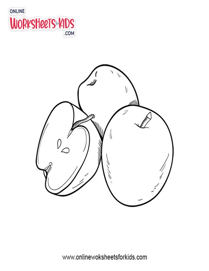 Apple Coloring