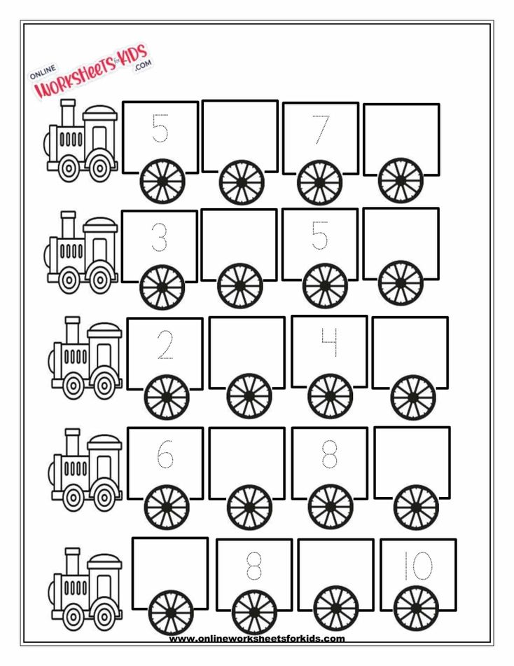 Missing Numbers 1 till 10-3
