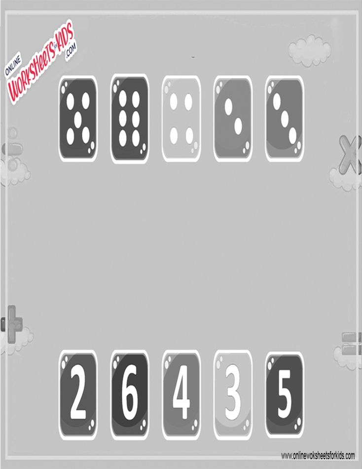 Number Matching Worksheet 8