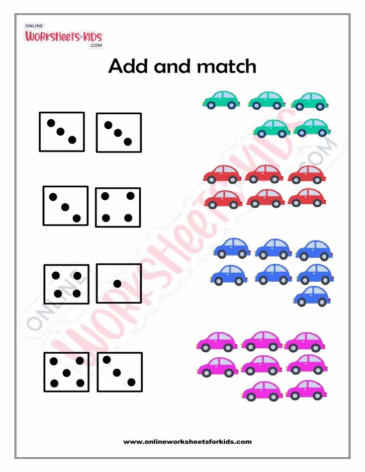 Number Counting Dice 4