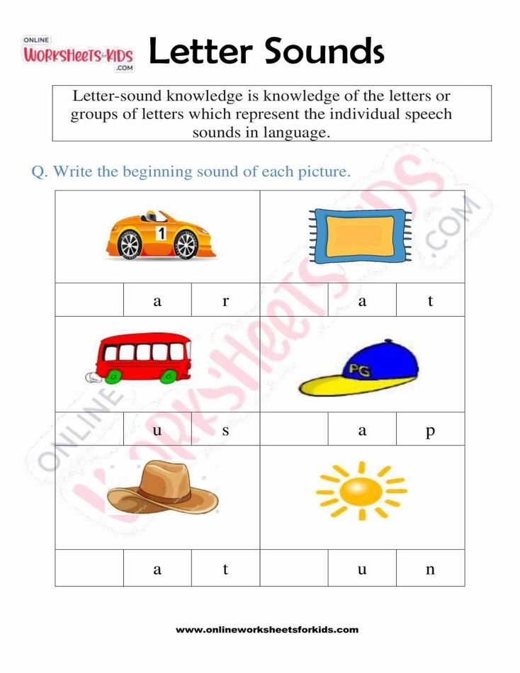 Alphabet Letter Sounds Worksheets 05