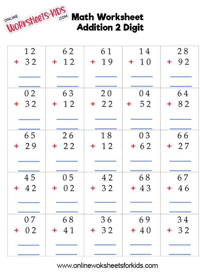 Addition Sums 8