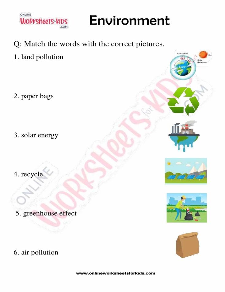 Environment Worksheets For Kids 04