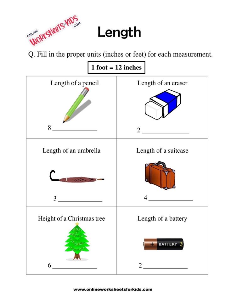 Length Worksheet 03