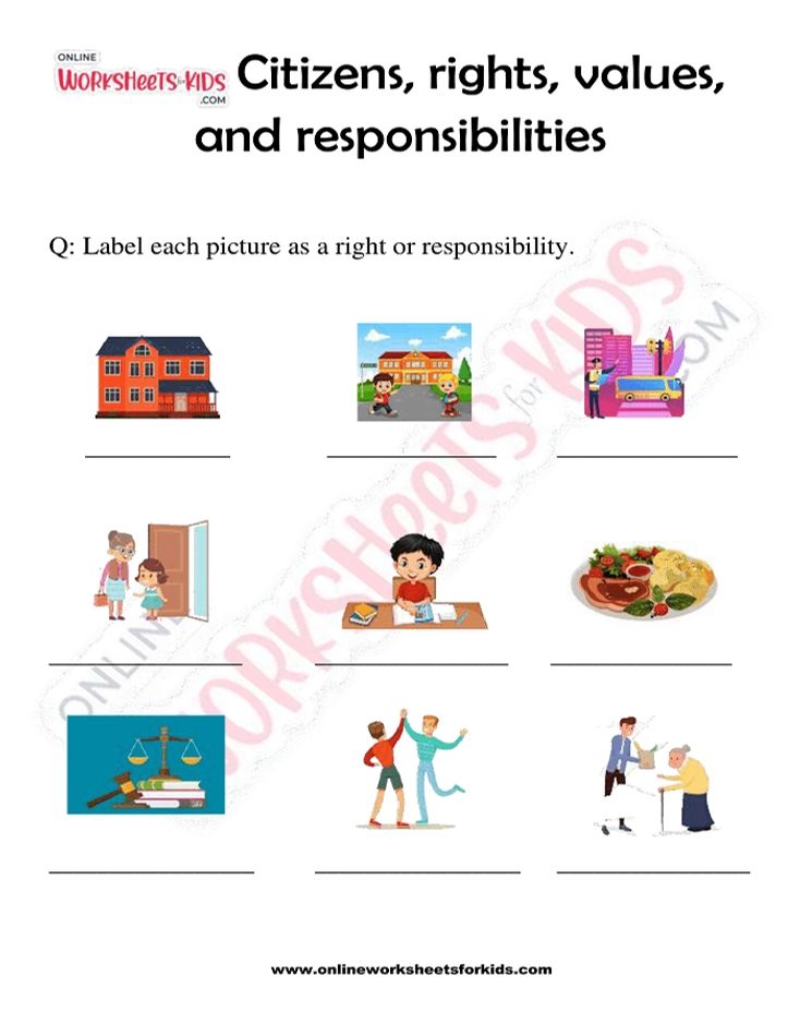 Citizen Rights and Responsibilities Worksheet 05