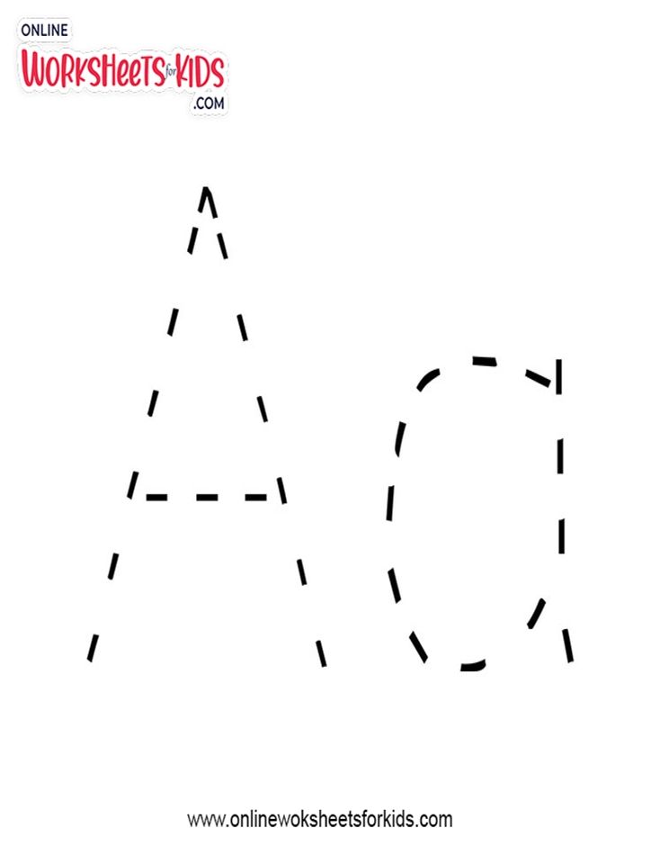Alphabet A Tracing Worksheets
