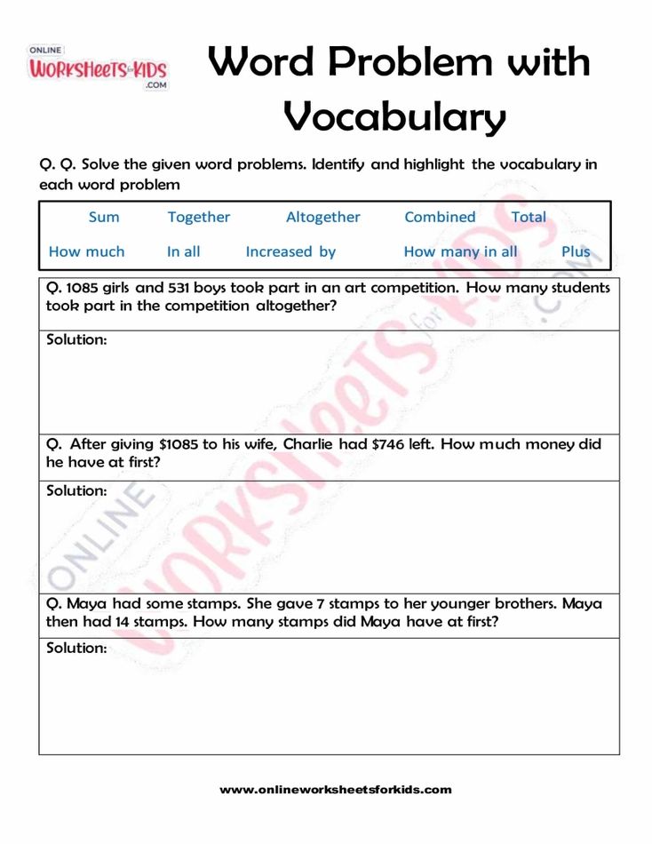 Vocabulary Practice Worksheets 03