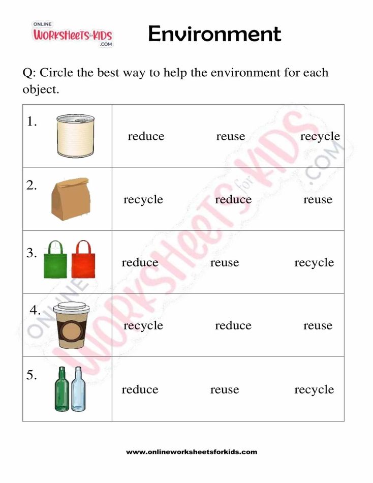 Environment Worksheets For Kids 02