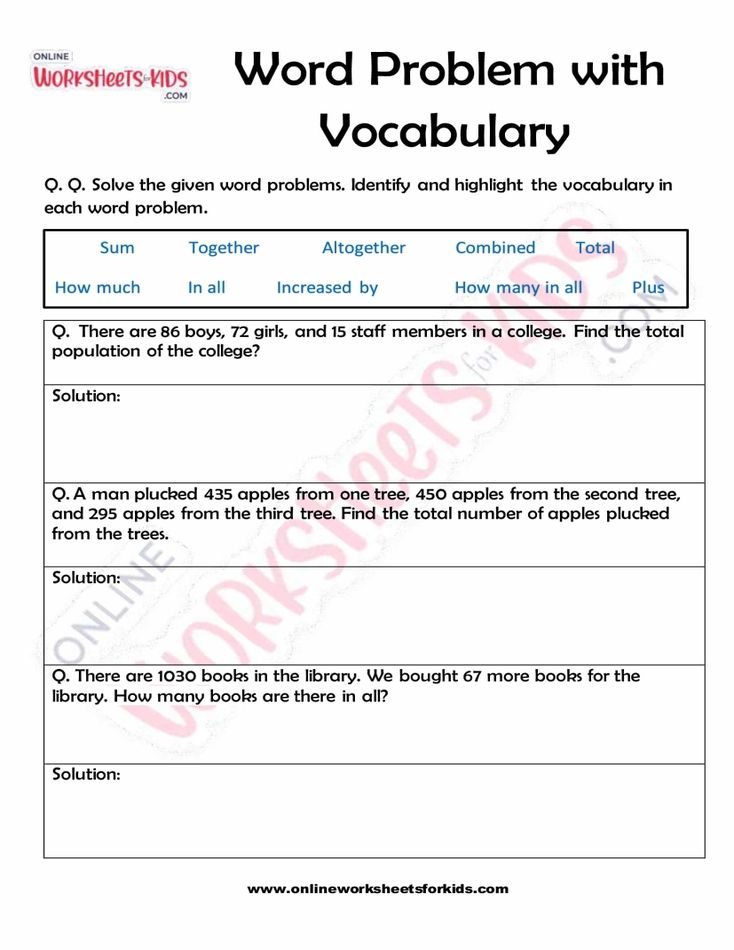 Vocabulary Practice Worksheets 02