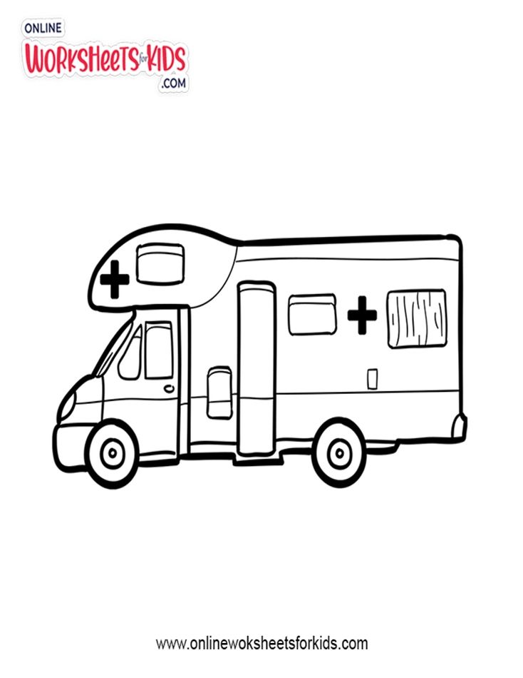 Ambulance Coloring