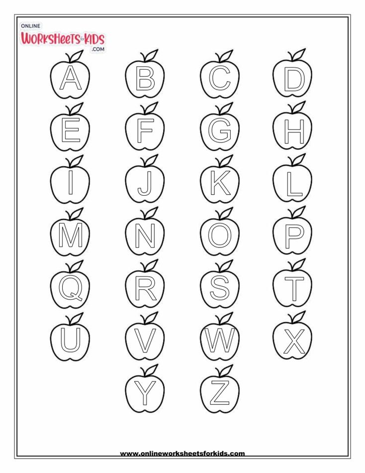 Letters Alphabet Chart 4