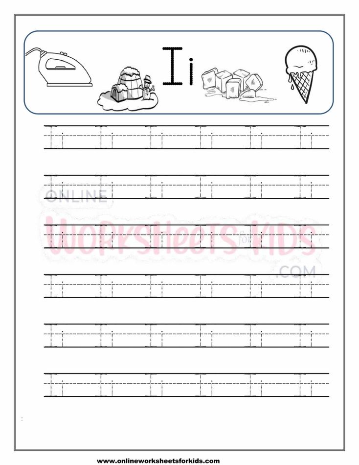 Capital And Small Letter Tracing Worksheet 9