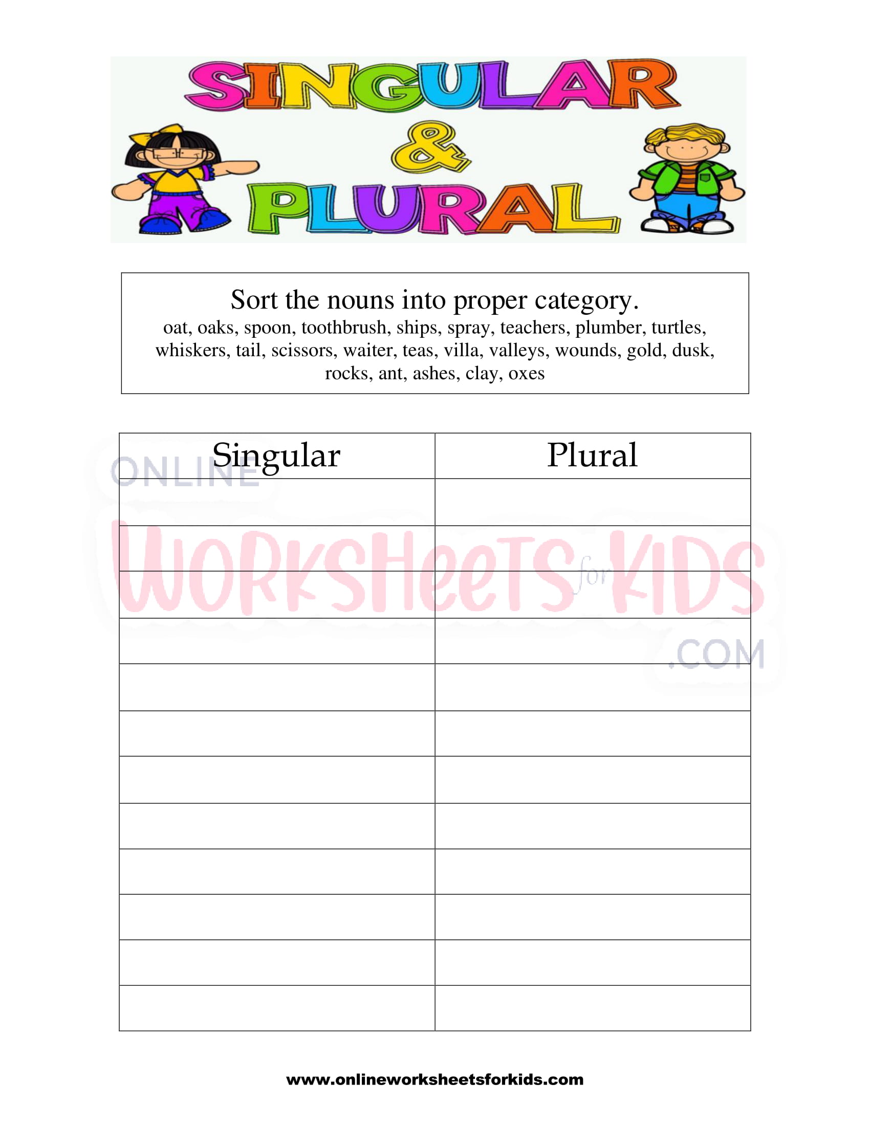 Is Plumber Singular Or Plural?