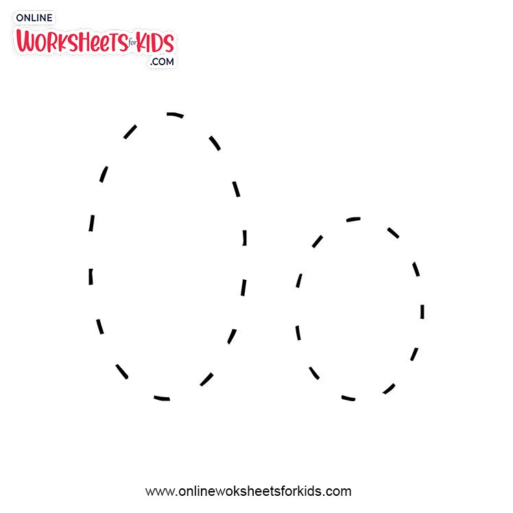 Letter O Tracing Fine Motor Toddlers