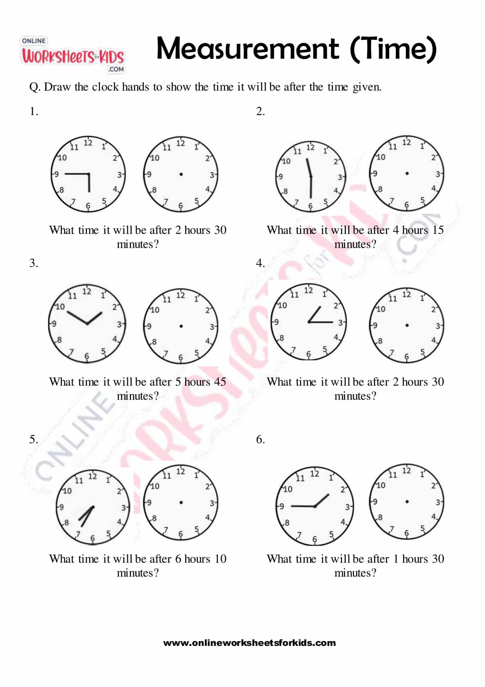 download free printable time worksheets for grade 2