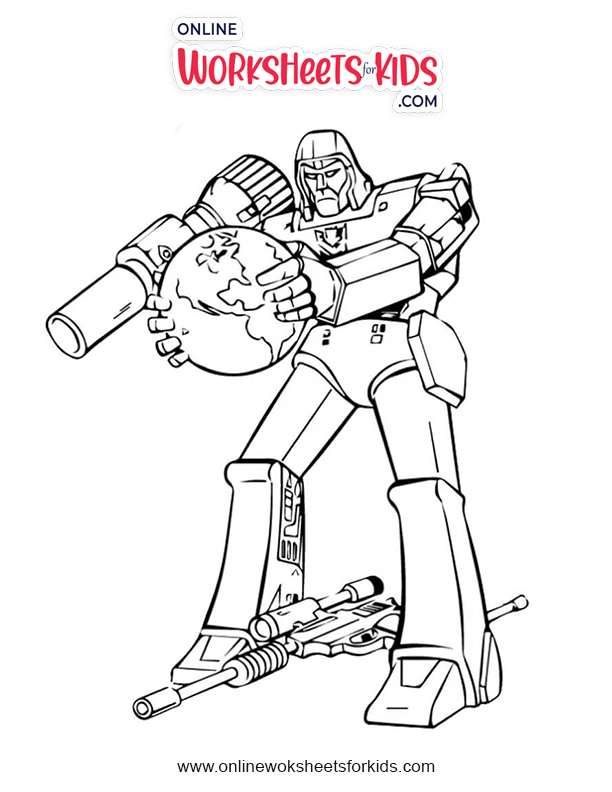 6200 Transformers Coloring Pages Online  Free