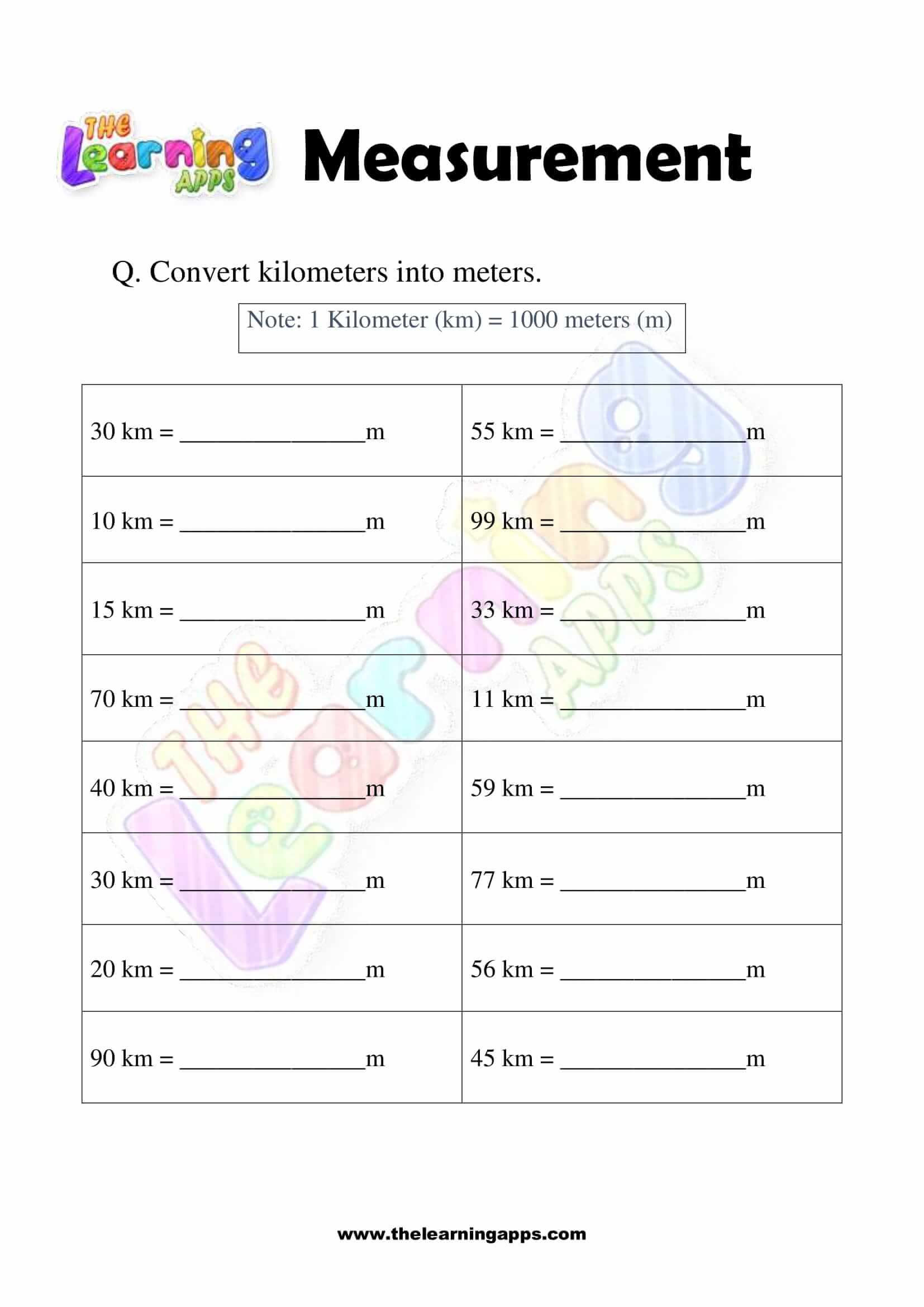 Measuring Length Worksheets For Kids 10