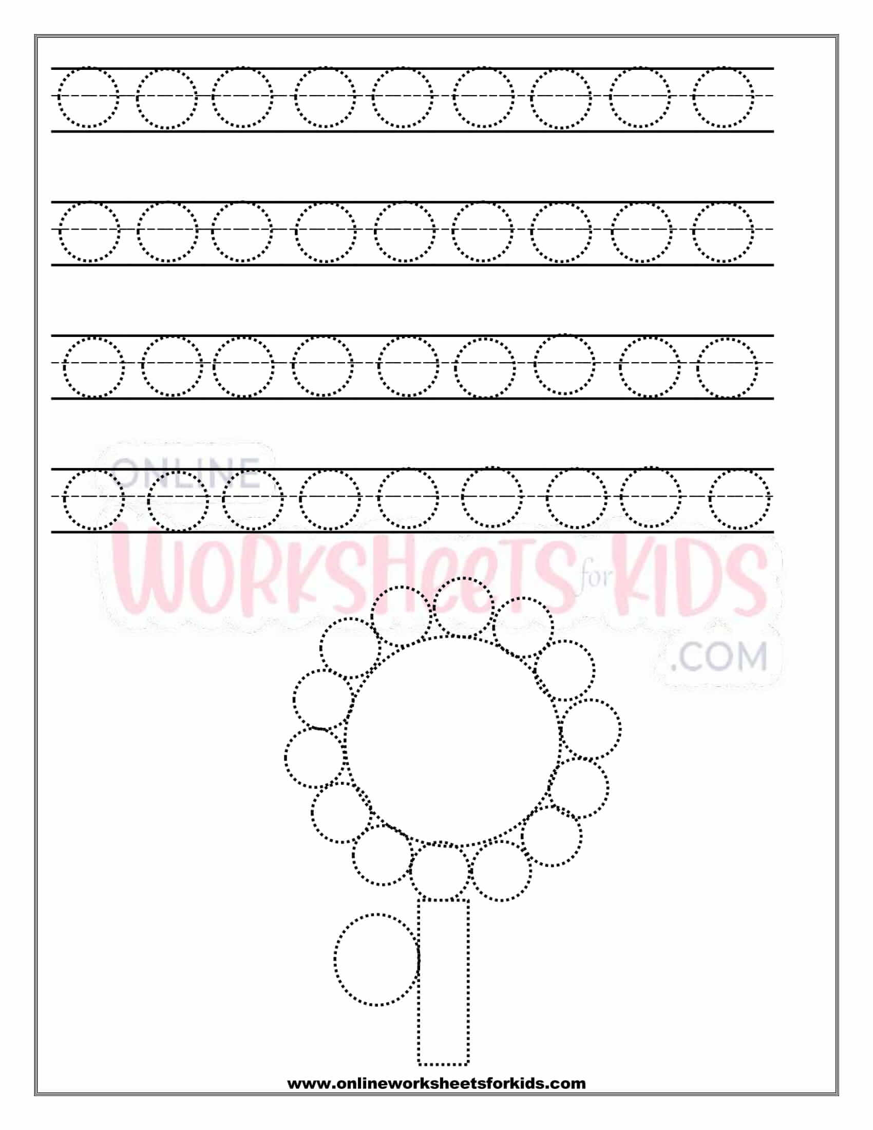 Shape Tracing Circle 1