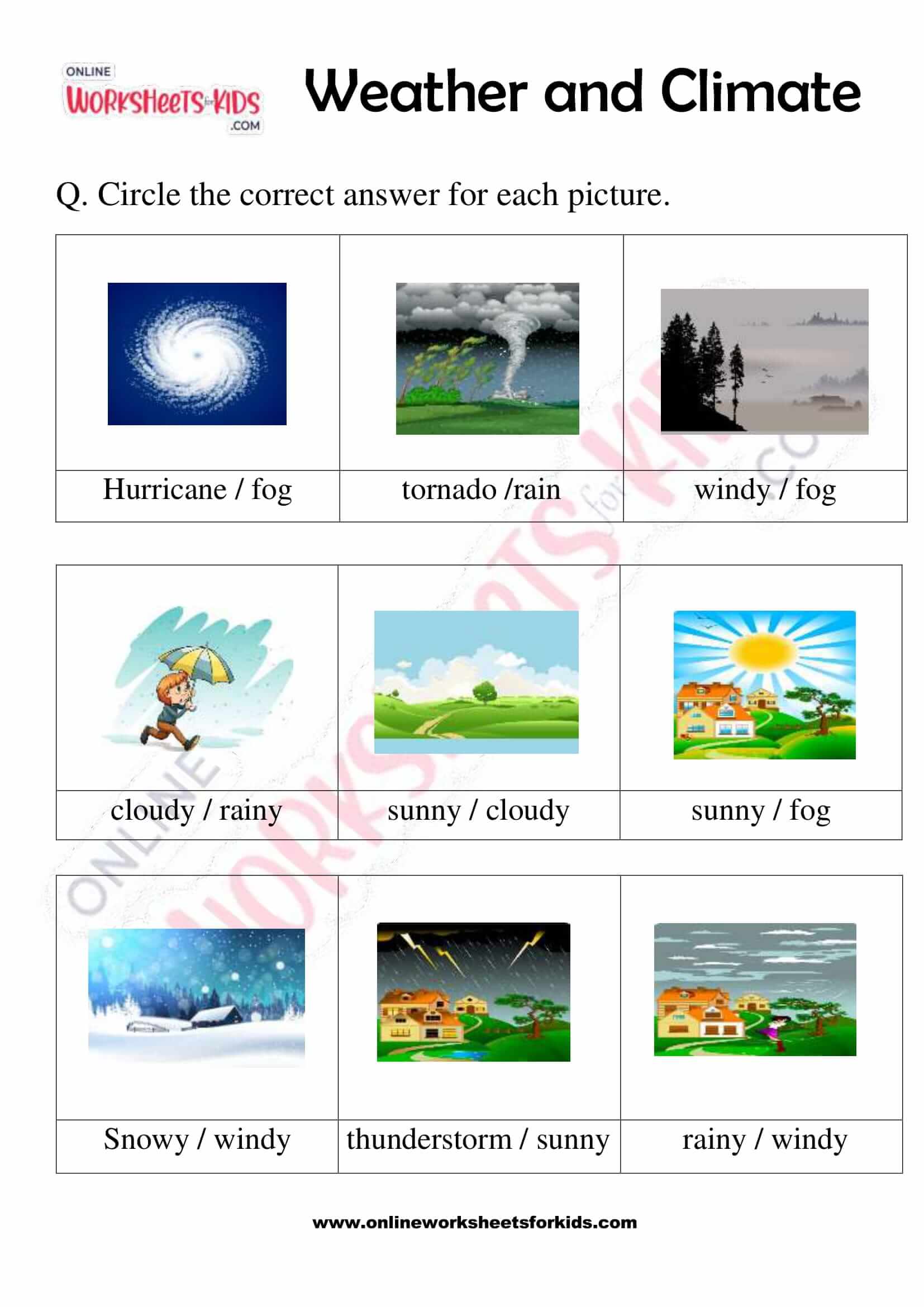 weather and climate