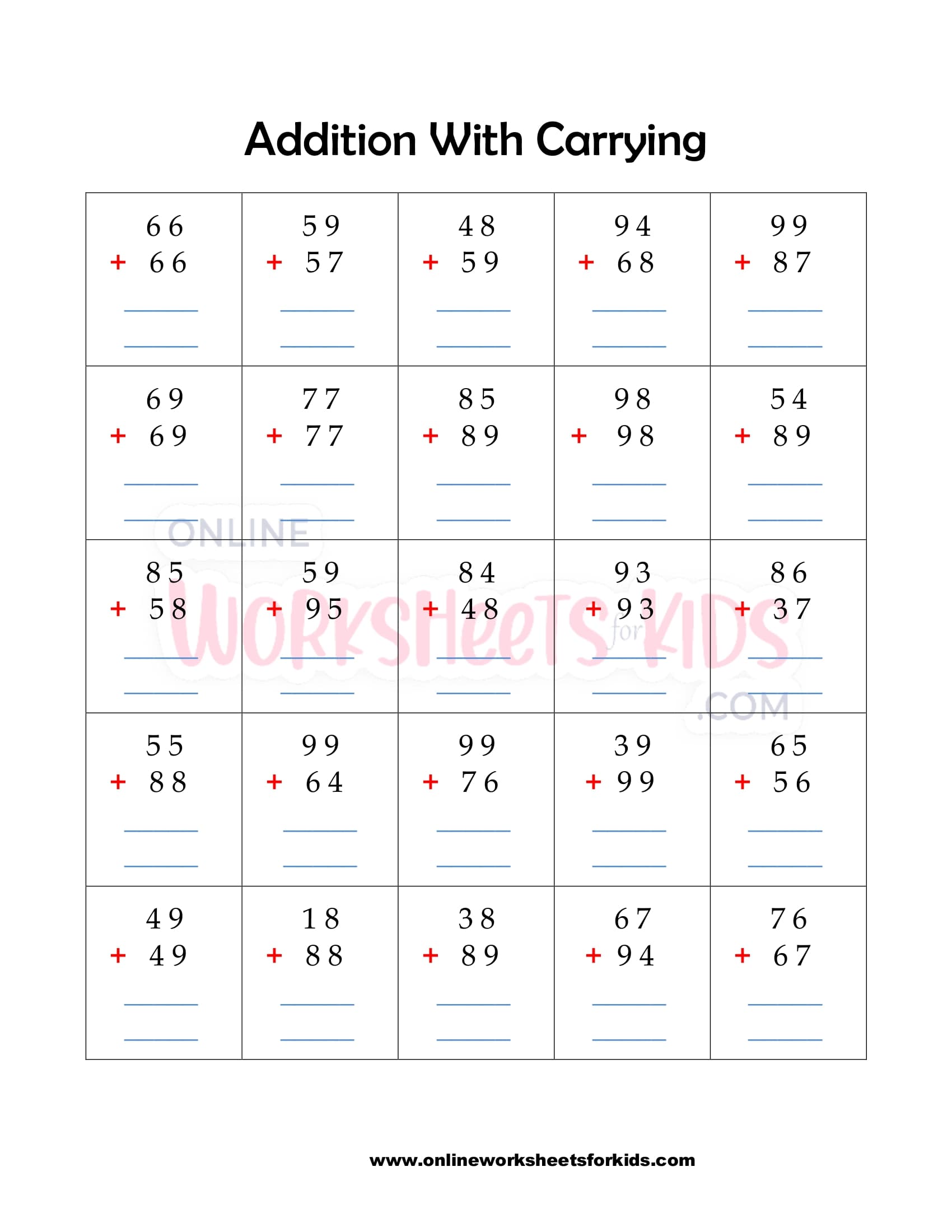 addition-with-carrying-worksheets-2