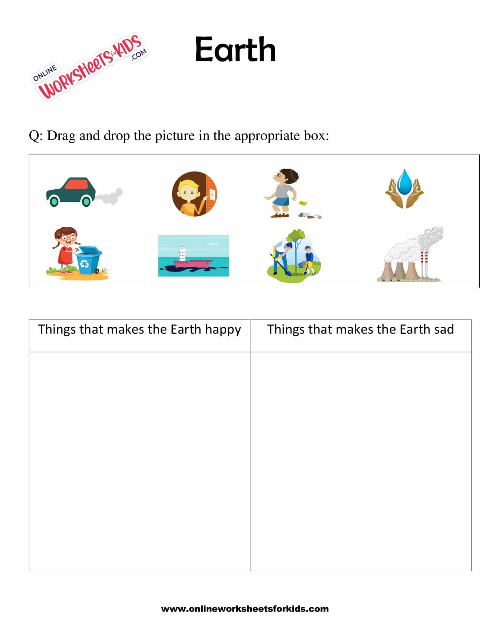 our-earth-worksheet